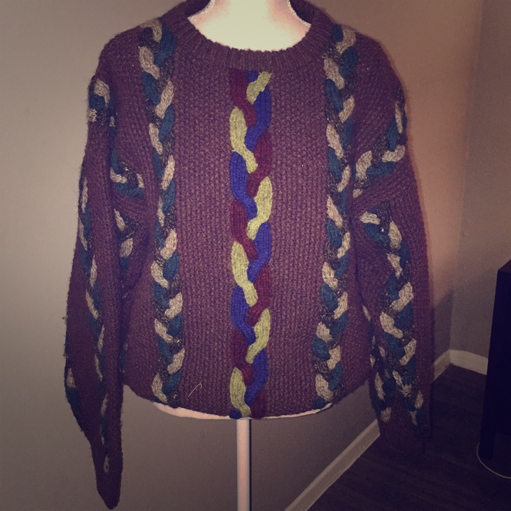Vintage Hand Knit Sweater